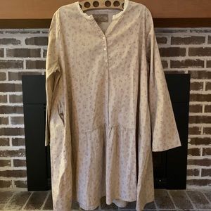 Les Ours Marguerite- popeline fleurs dress